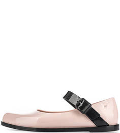 Розовые туфли с ремешком Melissa
