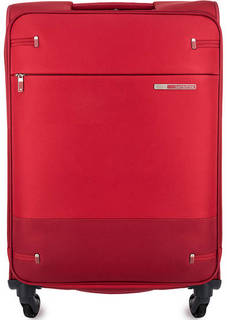 Красный чемодан на колесах Samsonite
