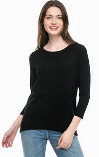 Черный джемпер с рукавами три четверти Only