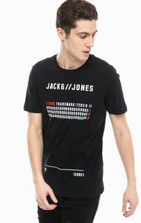 Футболка из хлопка с круглым вырезом Jack & Jones