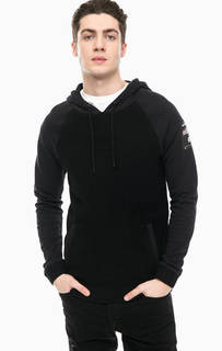 Черный джемпер с капюшоном Jack & Jones