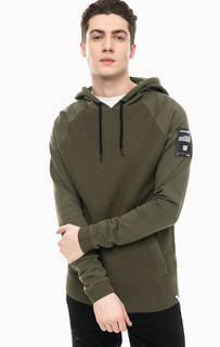 Джемпер цвета хаки с капюшоном Jack & Jones