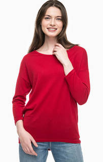 Красный джемпер оверсайз Only