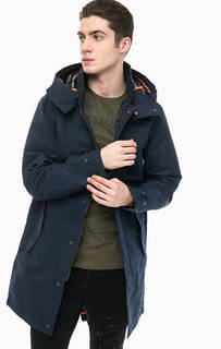 Синяя парка со съемным капюшоном Jack & Jones