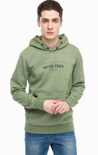 Толстовка цвета хаки с принтом Jack & Jones