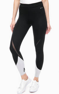 Черные леггинсы в спортивном стиле Dkny
