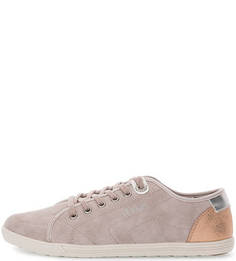 Кеды сиреневого цвета на шнуровке S.Oliver