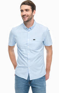 Базовая хлопковая рубашка с карманом Lee