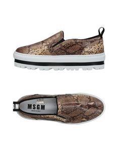 Низкие кеды и кроссовки Msgm