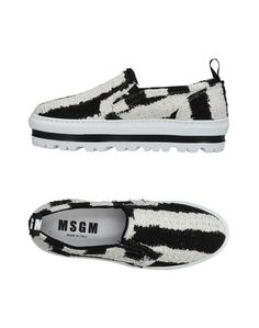 Низкие кеды и кроссовки Msgm