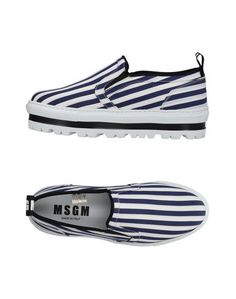 Низкие кеды и кроссовки Msgm