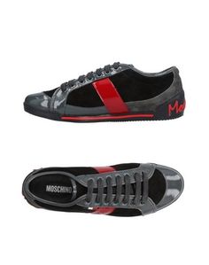 Низкие кеды и кроссовки Moschino