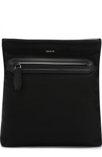 Текстильная сумка-планшет с двумя отделениями на молнии Bally