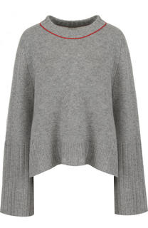 Кашемировый пуловер свободного кроя с круглым вырезом Zadig&amp;Voltaire Zadig&Voltaire