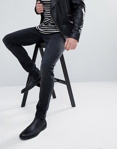 Черные зауженные джинсы ASOS - Черный