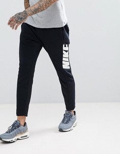 Черные зауженные джоггеры Nike Hybrid 885947-010 - Черный