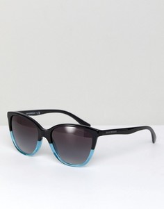 Солнцезащитные очки в черной оправе кошачий глаз Emporio Armani 0EA4110 55 мм - Черный