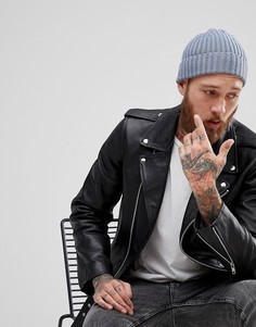 Рыбацкая шапка‑бини в джинсовом стиле ASOS - Синий