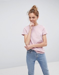 Футболка с круглым вырезом ASOS The Ultimate - Розовый