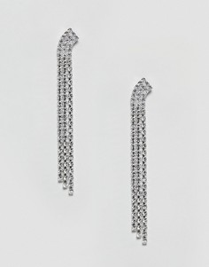 Серьги с кристаллами Swarovski Krystal London - Очистить