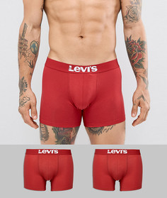 Набор из 2 красных боксеров-брифов Levis - Красный Levis®
