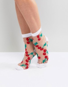Полупрозрачные носки ASOS - Белый