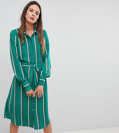 Платье-рубашка в полоску Y.A.S Tall - Мульти