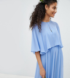 Шифоновая накидка TFNC WEDDING - Синий