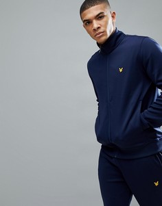 Темно-синяя спортивная куртка Lyle &amp; Scott Fitness Mooney 4 - Темно-синий