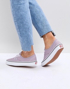 Парусиновые кроссовки Vans - Фиолетовый