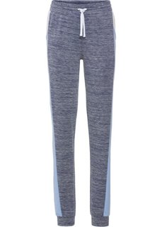 Брюки трикотажные (меланжевый индиго) Bonprix