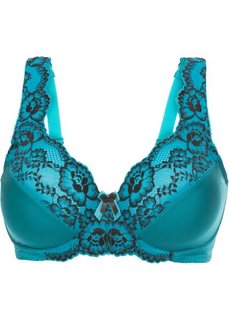 Бюстгальтер-минимайзер, чашка F (сине-зеленый) Bonprix