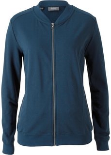 Куртка из трикотажа (темно-синий) Bonprix