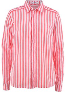 Блузка в полоску (нежно-омаровый/белый в полоску) Bonprix