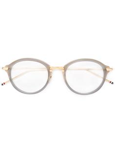 очки в круглой оправе Thom Browne Eyewear
