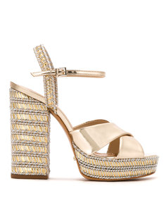 SCHUTZ S2032600270001U Platina  Leather/Fur/Exotic Skins-&amp;gt;Leather Schutz