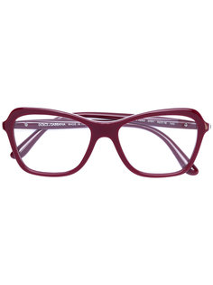 очки в оправе прямоугольной формы Dolce &amp; Gabbana Eyewear