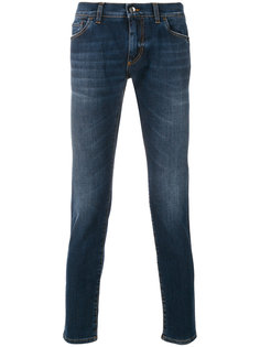 джинсы скинни с выцветшим эффектом Dolce &amp; Gabbana