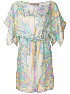 платье с присборенной талией Emilio Pucci