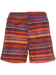 плавки в мелкий зигзагообразный узор Missoni