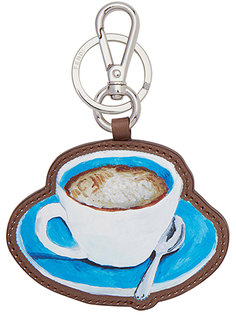 брелок для ключей с чашкой кофе Fendi