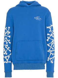 Hoodie with bones print Amiri