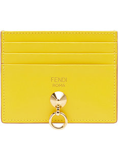 визитница с заклепкой Fendi