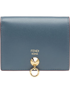 маленький кошелек с тисненым логотипом Fendi