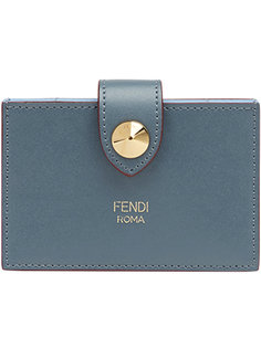 визитница на кнопке Fendi