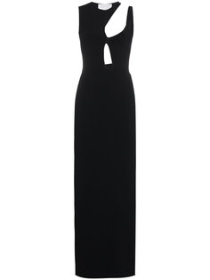 asymmetric cut out gown Esteban Cortazar