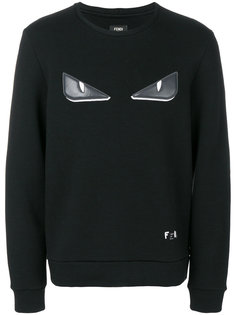 Bag Bugs-appliqué sweatshirt Fendi