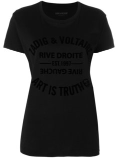 футболка Walk Flock Blason Zadig &amp; Voltaire