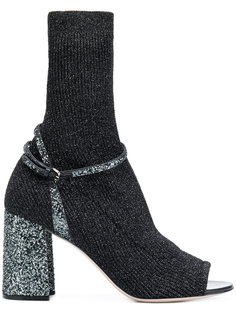 ботильоны sock fusion Miu Miu