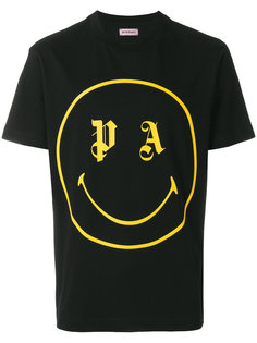 футболка Smiley с логотипом бренда Palm Angels